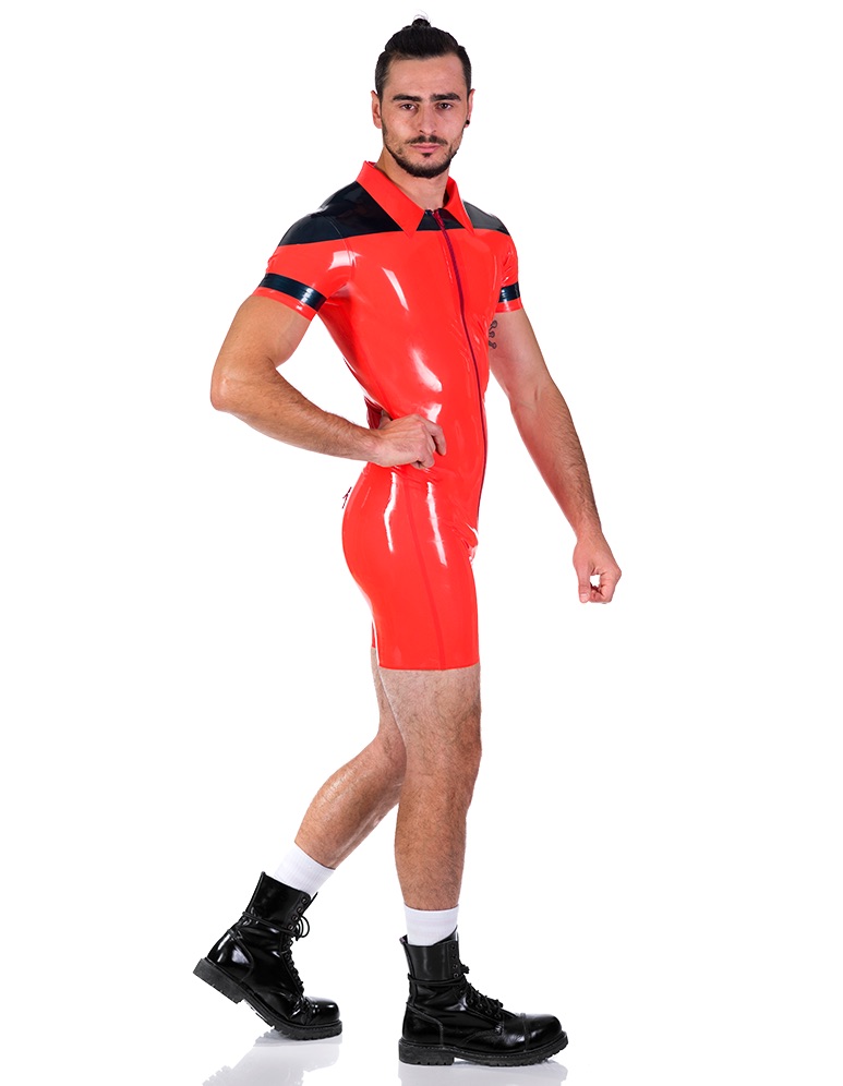 Latex Sheeting ATOMIC TANGERINE