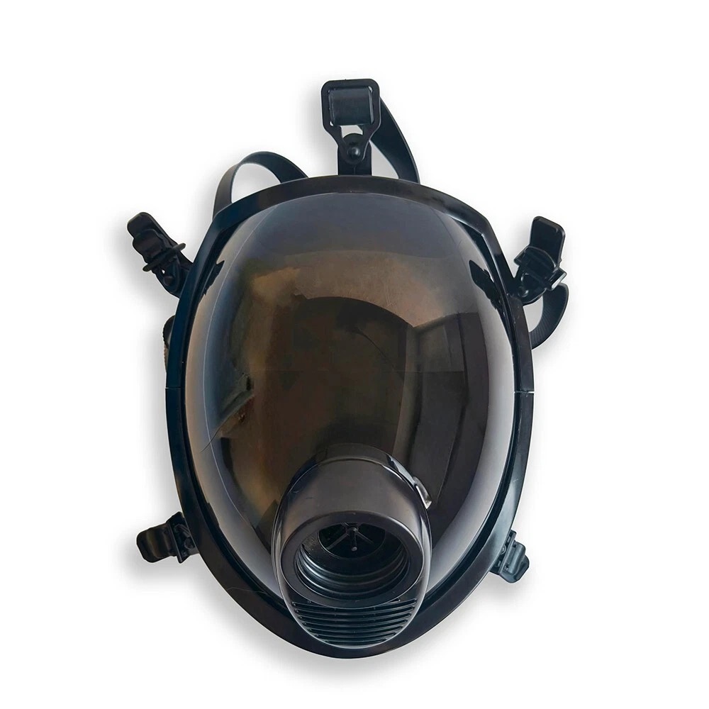 Black MSX Smoke Full Visor Gas Mask