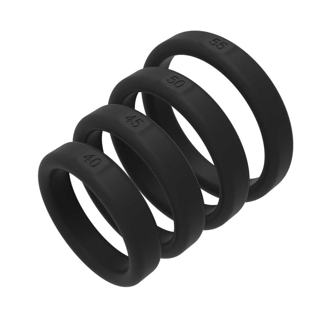 BRUTUS Flat Slick - Silicone Cockring